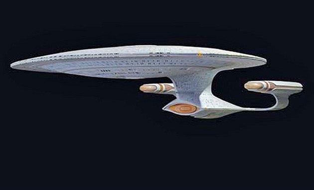 Star Trek - model lodi Enterprise-D