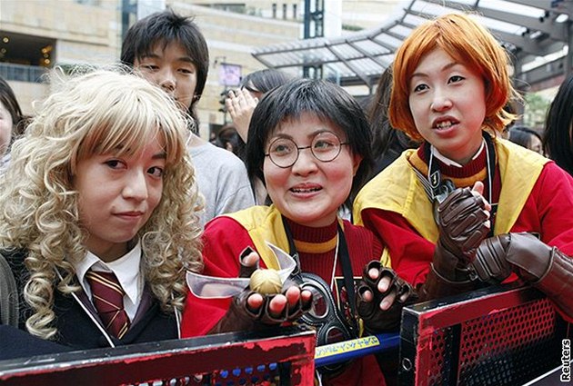 Harry Potter a Fénixv ád - premiéra v Tokiu