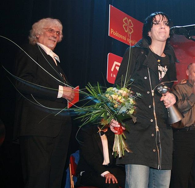 Hudební ceny Óka - Petr Hapka a Aneta Langerová, 2.2.2007
