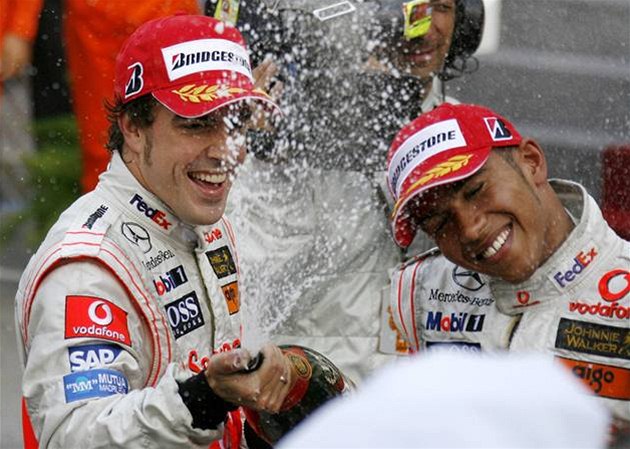 Fernando Alonso, Lewis Hamilton, McLaren