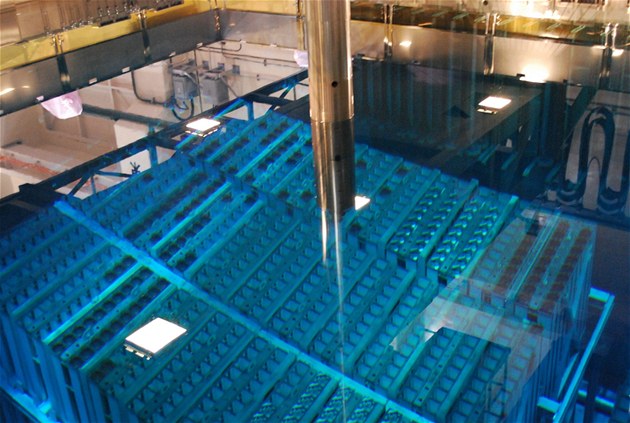 Palivové ty�e v jaderné elektrárn� Fuku�ima 1 na archivním snímku ze srpna 2010