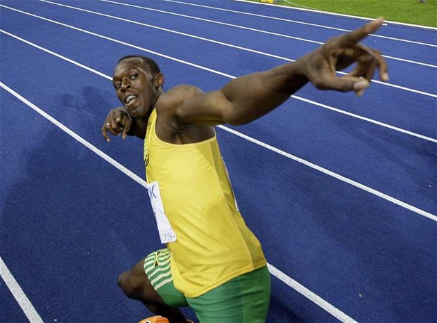 RYCHLÍK. Usain Bolt p�ekonává hranice lidským mo�ností. Zrychlí je�t�?