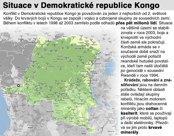 Situace v Demokratick republice Kongo