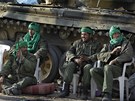 Kaddáfího vojáci na východ Libye (14. bezna 2011)