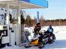 Laponsko, benzinka