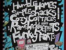 Nápady popsal Derek Diedricksen v komiksu s názvem Humble Homes, Simple Shacks, Cozy Cottages, Ramshackle Retreats, Funky Forts.