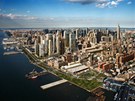 Nejvtí nezastavnou plochu Manhattanu pokryjí domy projektu Hudson Yards.