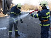 Hasii se museli kvli obsahu jmky ped nvratem na zkladnu dkladn oistit.