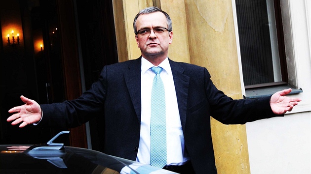 Ministr financí Miroslav Kalousek