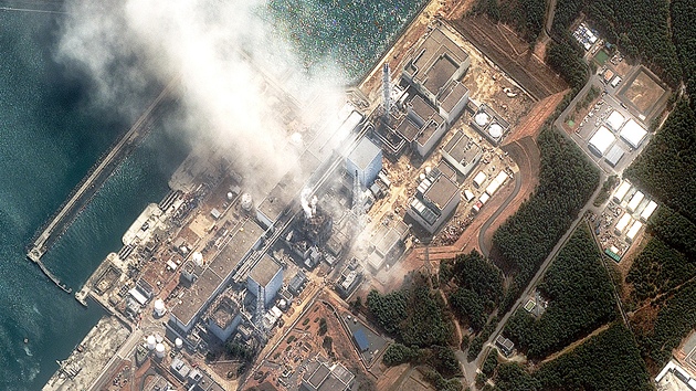 Japonská jaderná elektrárna Fukušima.