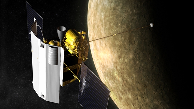 Messenger na obné dráze kolem Merkuru