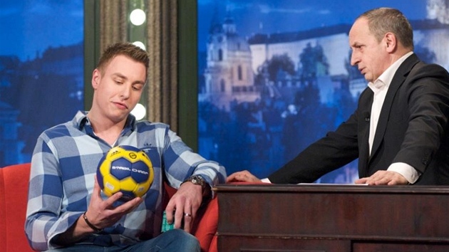 Nejlep�í házenká� sv�ta Filip Jícha  v Show Jana Krause