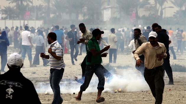 Bahrajnské protesty v nedli ochromily metropoli Manámu