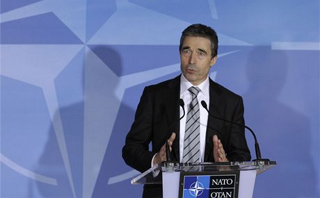 Generální tajemník NATO Anders Fogh Rasmussen