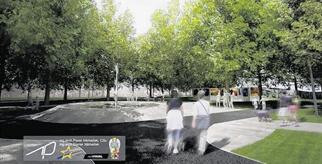 Studie nov podoby parku ve truncovch sadech v Plzni