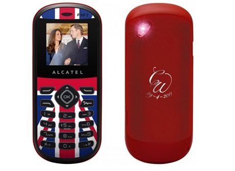 Královský mobil Alcatel One Touch Royal Wedding Edition
