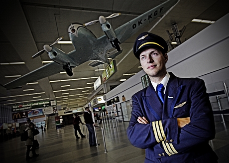 Tom Petrman - jeden z nejmladch dopravnch pilot v R
