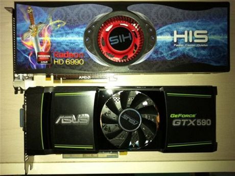 Porovnn GeForce GTX 590 vs Radeon HD 6990