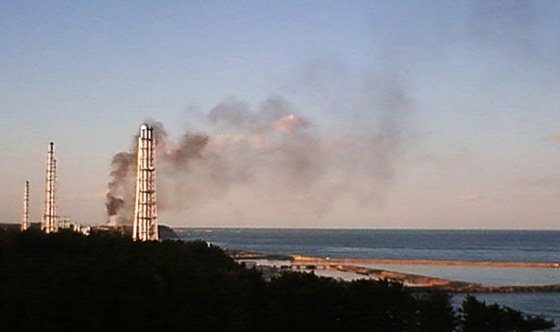 Provozovatel jaderné elektrárny Tepco zveejnil zábr pokozeného zaízení (23. bezna 2011)