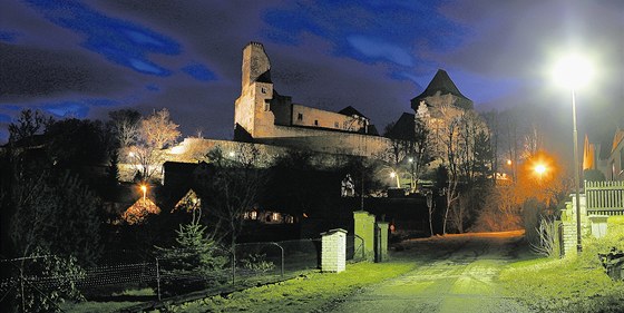 Na hradě Lipnice jsou prohlídky bez průvodce. 