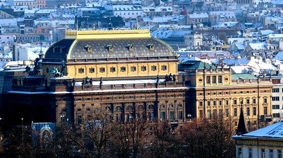 Ped 136 lety bylo slavnostn oteveno obnovené Národní divadlo. ilustraní snímek
