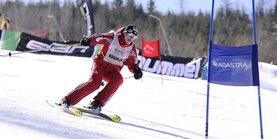 Skokan Roman Koudelka si obí slalom vyzkouel u minulý rok.