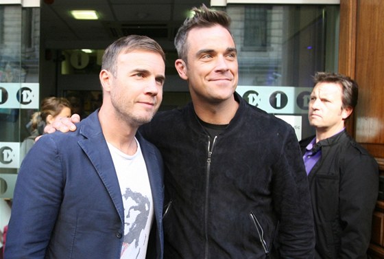 Robbie Williams a Gary Barlow