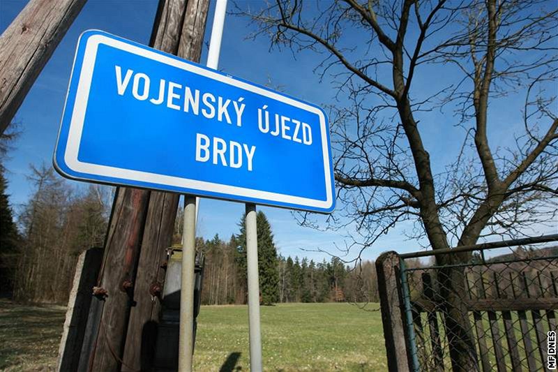 Vojenský újezd Brdy, ve kterém m�l stát americký radar.