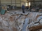 Následky spojeneckého bombardování v Tripolisu (23. bezna 2011)