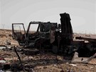 Následky spojeneckých nálet v Libyi (28. bezna 2011)