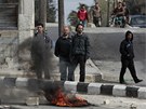 Protesty v syrském mst Dará (23. bezna 2011)