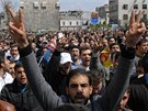 Protivládní protesty v Damaku (25. bezna 2011)