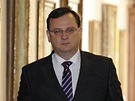 Premiér Petr Neas (23. bezna 2011)