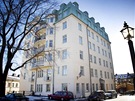 Luxusní byt Lisbeth Salanderové, 21 místností, cena v pepotu asi 80 milion korun, Fiskargatan 9.