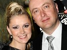 Monika ídková s manelem Petrem Brzeskou - eská Miss 2011