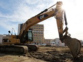 Stavba Pavilonu urgentní a intenzivní péče jihlavské nemocnice začala v březnu...