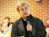 Dana Drábová na přednášce v Českých Budějovicích