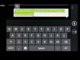 WP7 NoDo na HTC Trophy