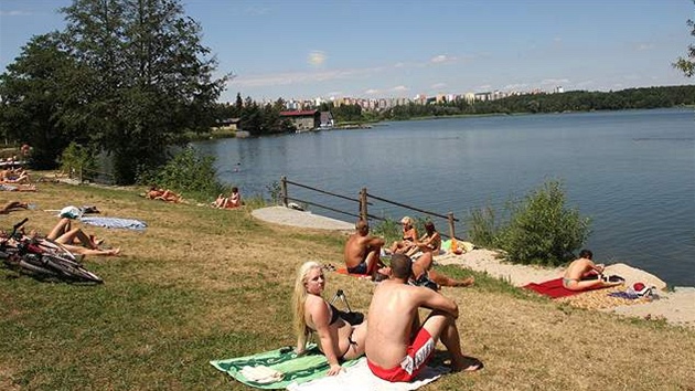 Velký Bolevecký rybník v Plzni