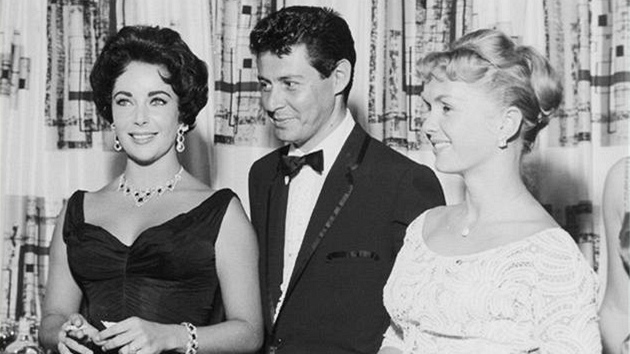 Elizabeth Taylorová, Eddie Fisher a Debbie Reynoldsová