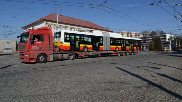 Nový trolejbus koda 31 Tr Sor pro Hradec Králové