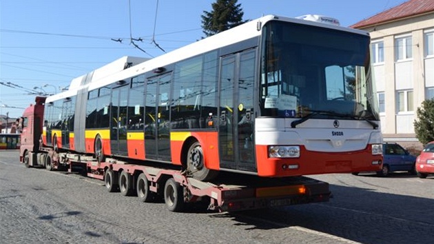 Nový trolejbus koda 31 Tr Sor pro Hradec Králové