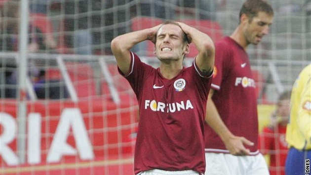 Sparta - Teplice: Matu�ovi� se chytá za hlavu po neprom�n�né �anci.