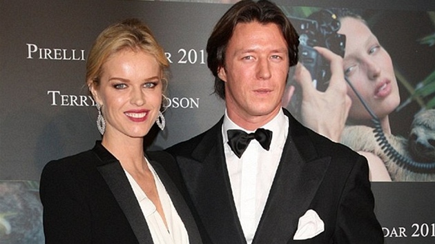 Eva Herzigovás p�ítelem Gregoriem Marsiajem