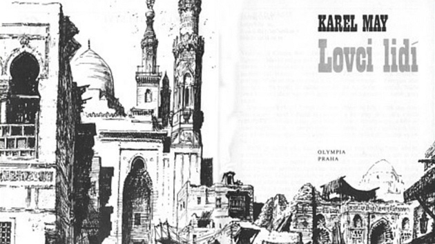 Karel May: Lovci lidí (ilustrace Gustava Kruma)