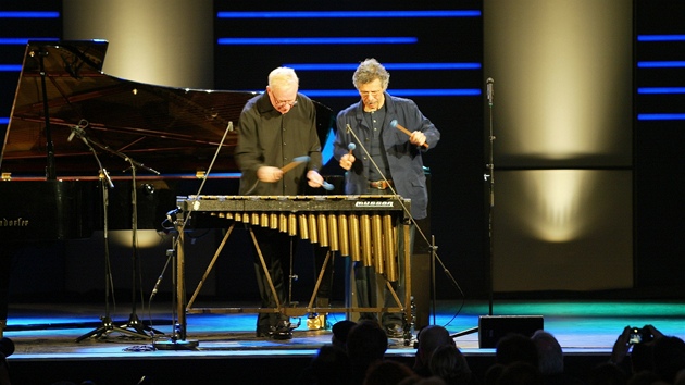 Chick Corea & Gary Burton (Burghausen, 23. března 2011)
