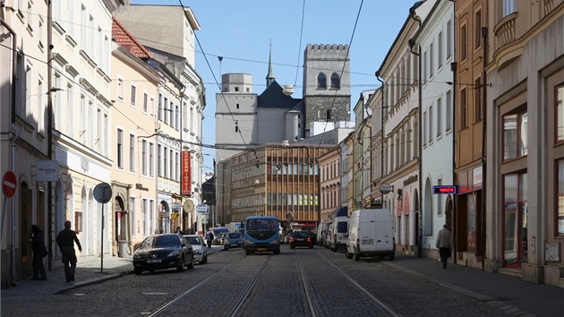 Olomoucká ulice 8. kvtna.