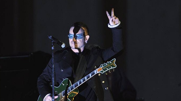 Zp�vák irských U2 Bono