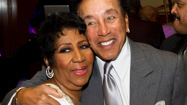 Aretha Franklinová a Smokey Robinson