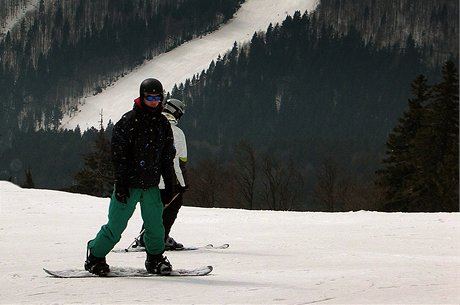 Nejlepí snhové podmínky nabízí lyam rakouský Hochficht.